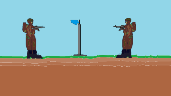 Cover image for The war for the flag