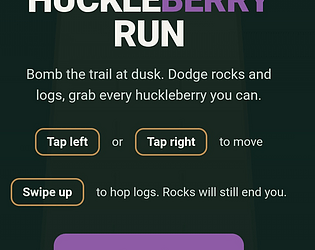 Huckleberry Run [Free] [Action]