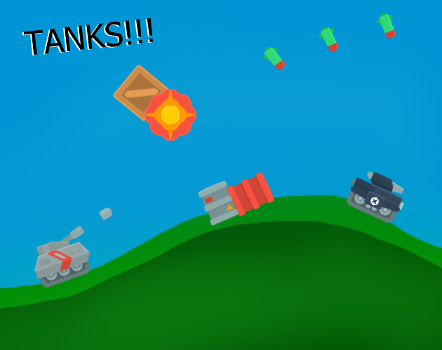 KIT109 Exam: Tank Game!! by Potato Software