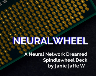 Neuralwheel   - A Neural Network Dreamed Spindlewheel Deck 