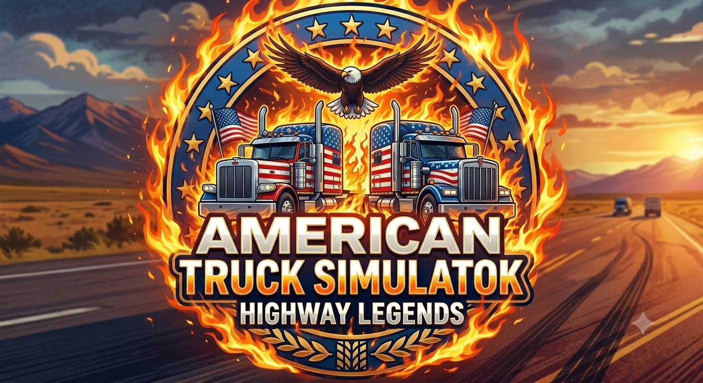 Cover image for American Truck Simulator: Highway Legends