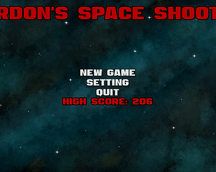 Gordon's Space Shooter [$1.00] [Shooter] [Windows]