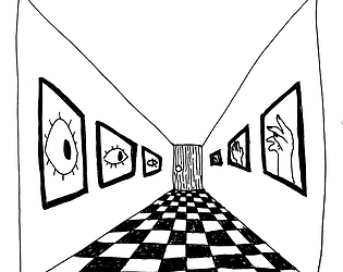 the hallway
