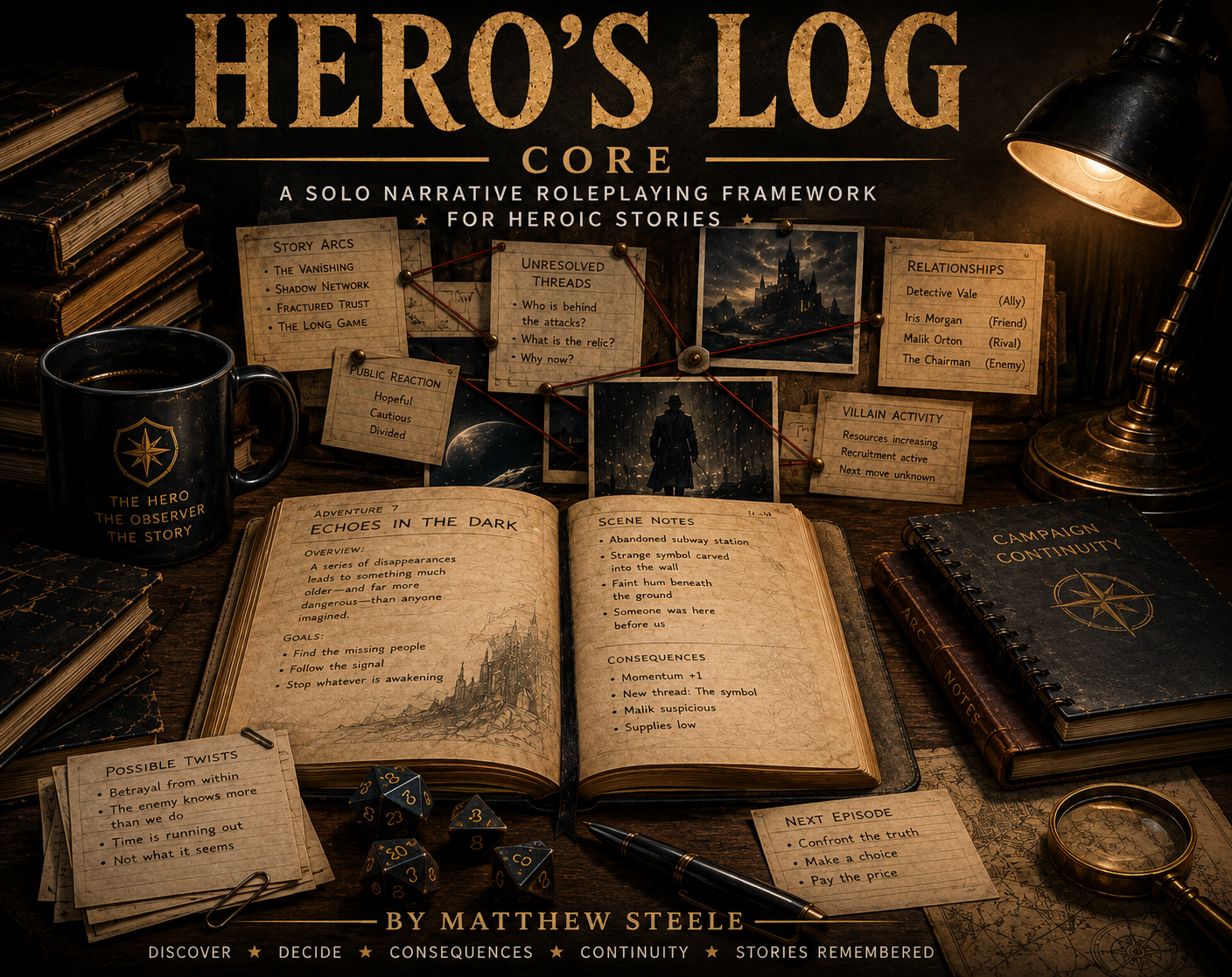 Cover image for Hero's Log v1.3
