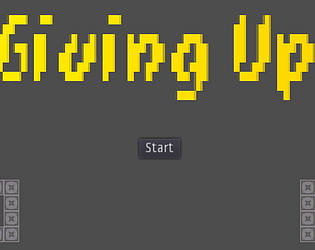 Giving Up