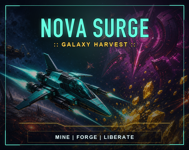 Cover image for NOVA SURGE: GALAXY HARVEST (BETA)