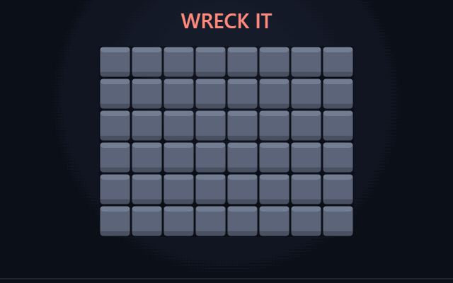 WRECK IT [Free] [Puzzle]
