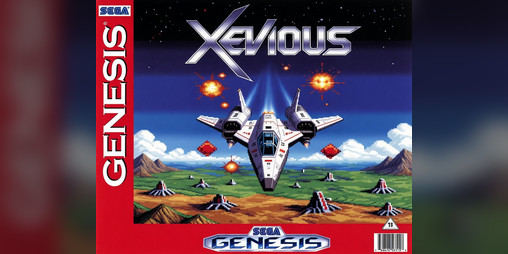 Cover image for Xevious for Mega Drive and 32X