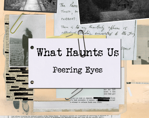 Cover image for Peering Eyes, a What Haunts Us Oneshot Collection