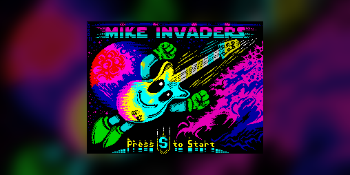 Cover image for Mike Invaders - ZX SPECTRUM