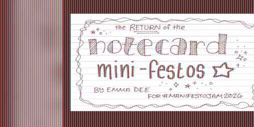 Cover image for THE RETURN OF THE Notecard Mini-festos