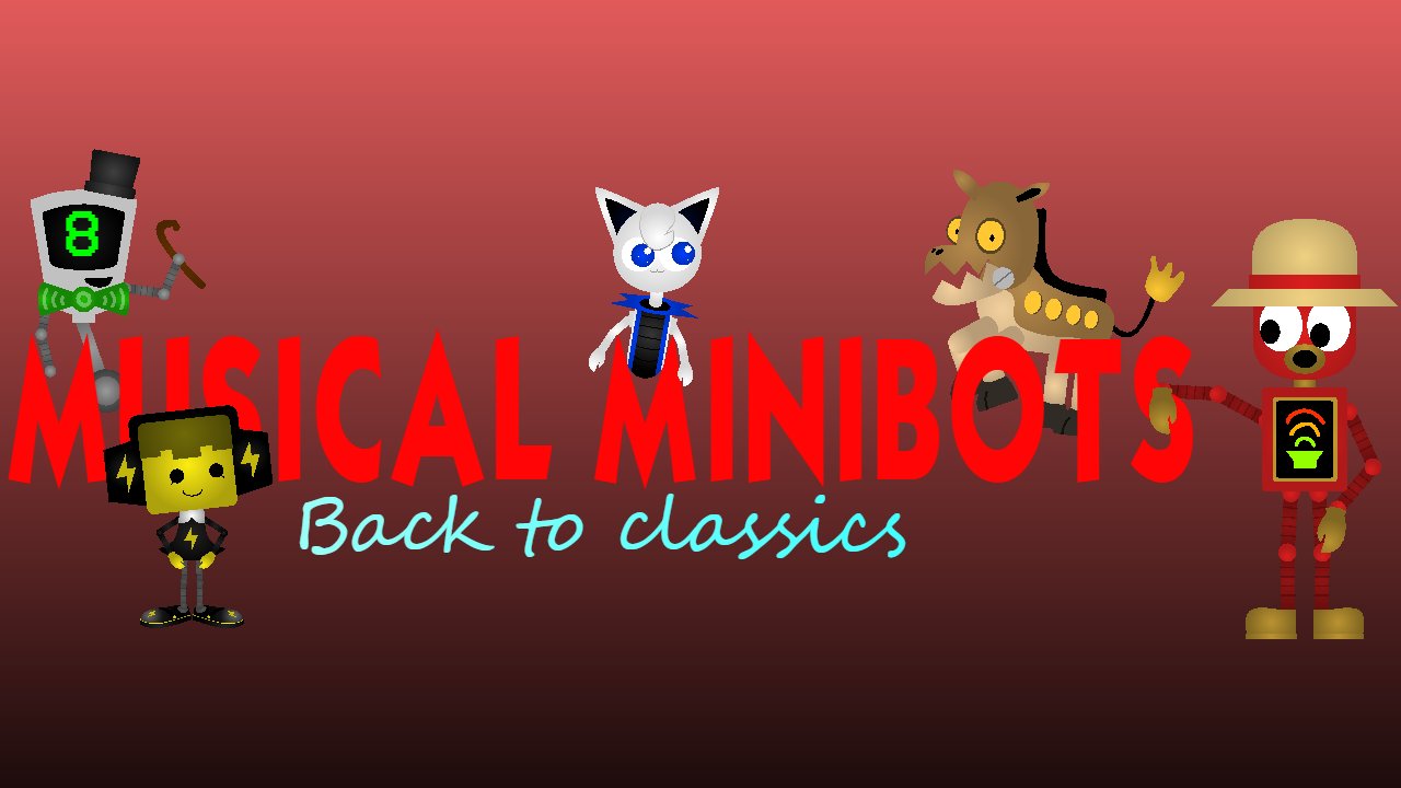 Cover image for Musical minibots back to classics