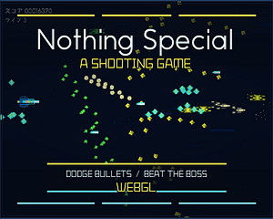 Nothing Special: A Shooting Game cover