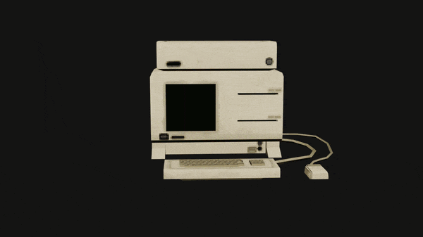Retro Computer - PSX asset (Free)