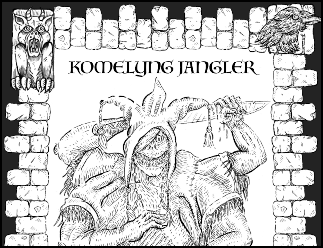 Cover image for Komelyng Jangler Card