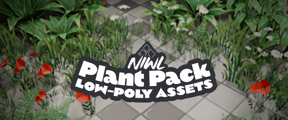 Lowpoly  plant pack Godot