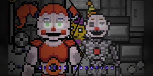Cover image for Five Nights at Freddy's: Sister Location 2D
