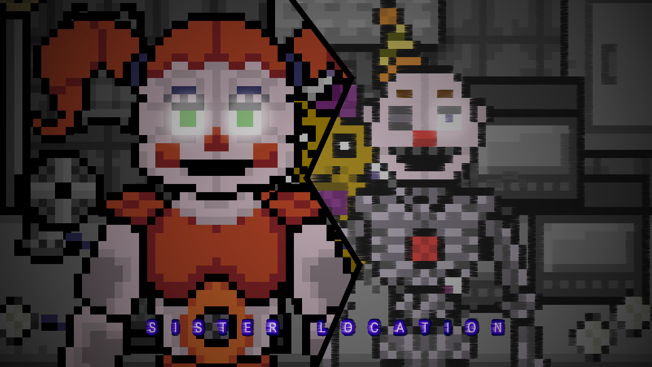 Cover image for Five Nights at Freddy's: Sister Location 2D