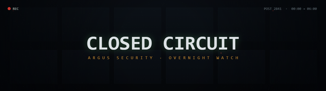 CLOSED CIRCUIT