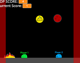 Dodge The Meteors 2 Player [Free] [Platformer] [Windows] [macOS]