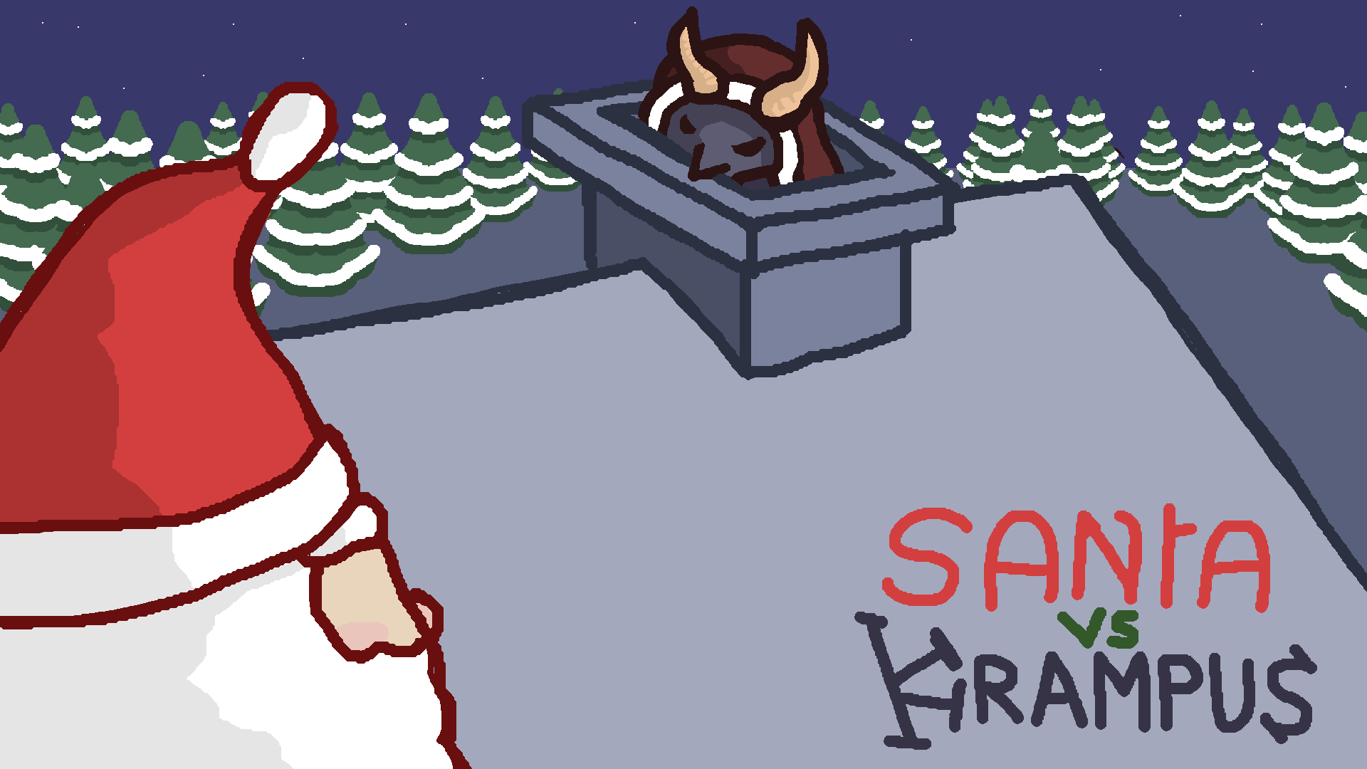 Santa VS Krampus