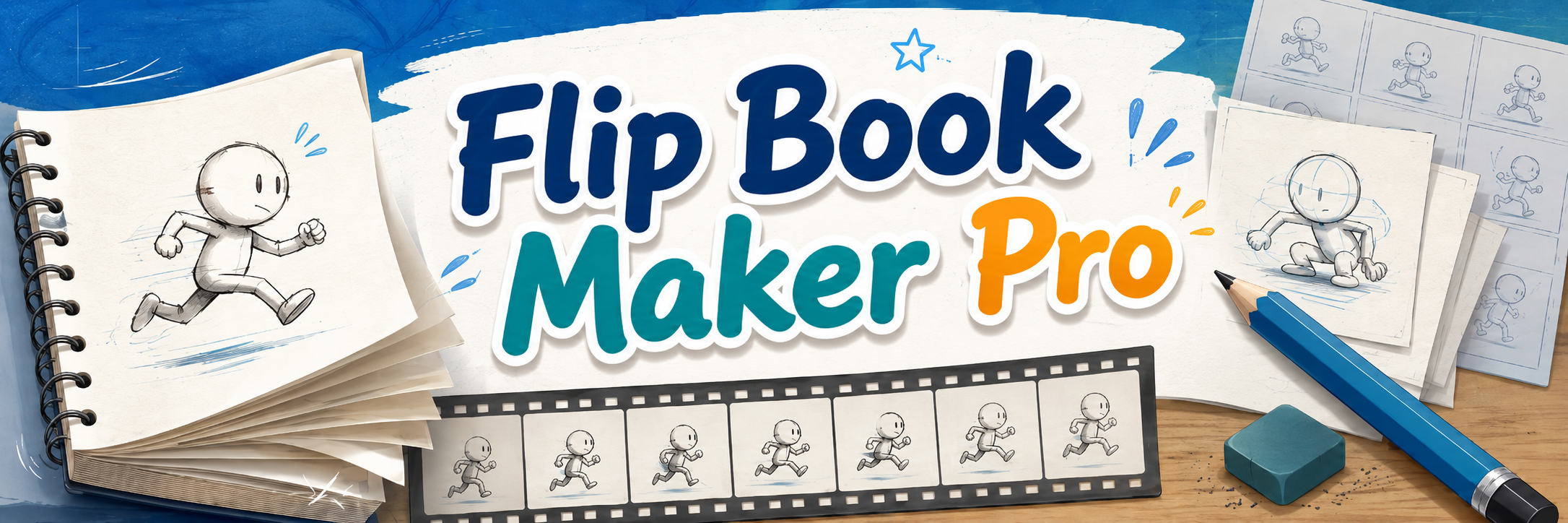 Flip Book Maker Pro | 2D Animation & Sprite Sheet Generator by Joseph ...
