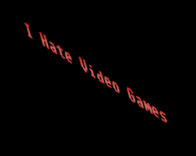 Cover image for I Hate Video Games