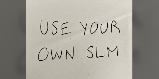 Cover image for Use your own SLM