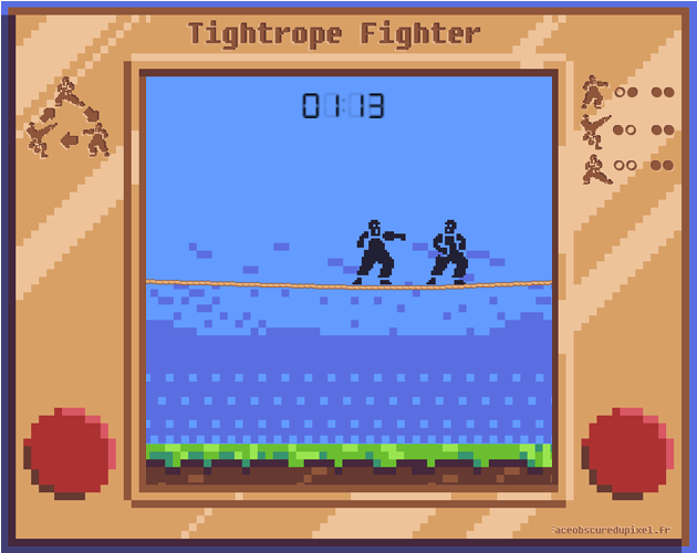 Cover image for Tightrope Fighter