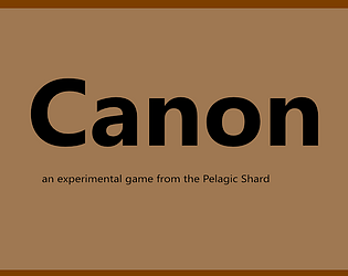 Canon [Free]