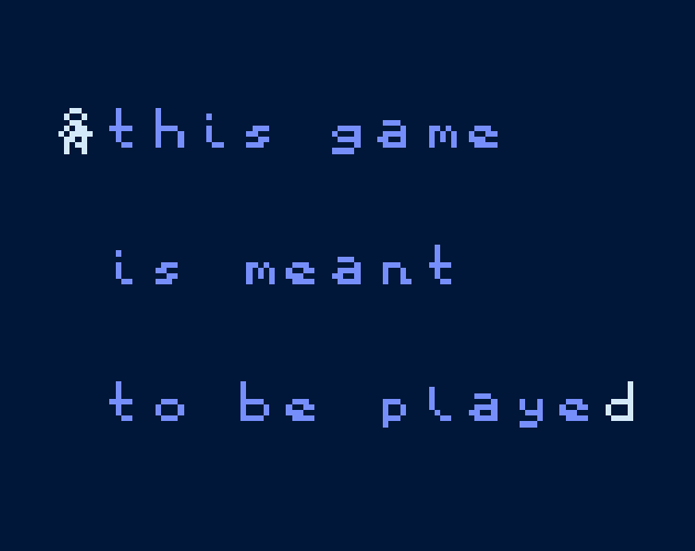 Cover image for this game is meant to be played.
