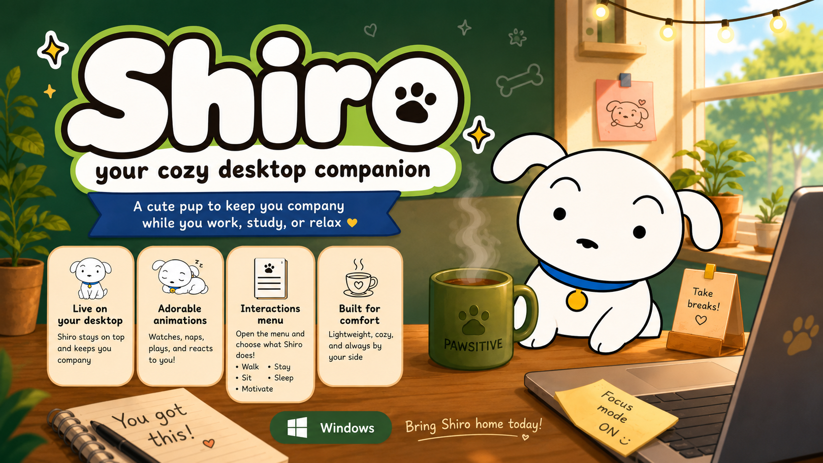 Shiro Desktop Companion