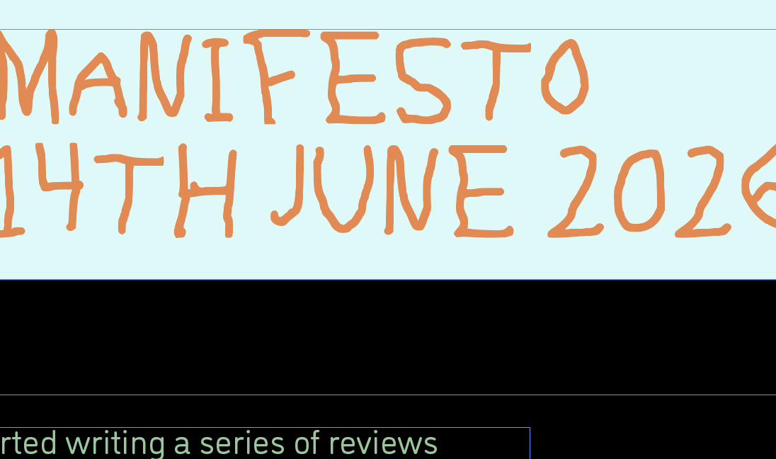 Cover image for FAKE MANIFESTO