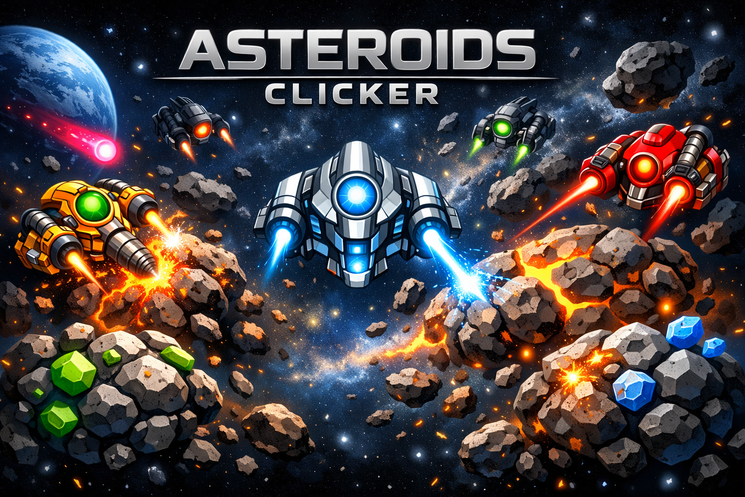 Asteroids Clicker