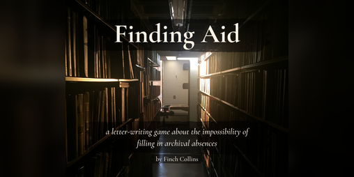 Cover image for Finding Aid