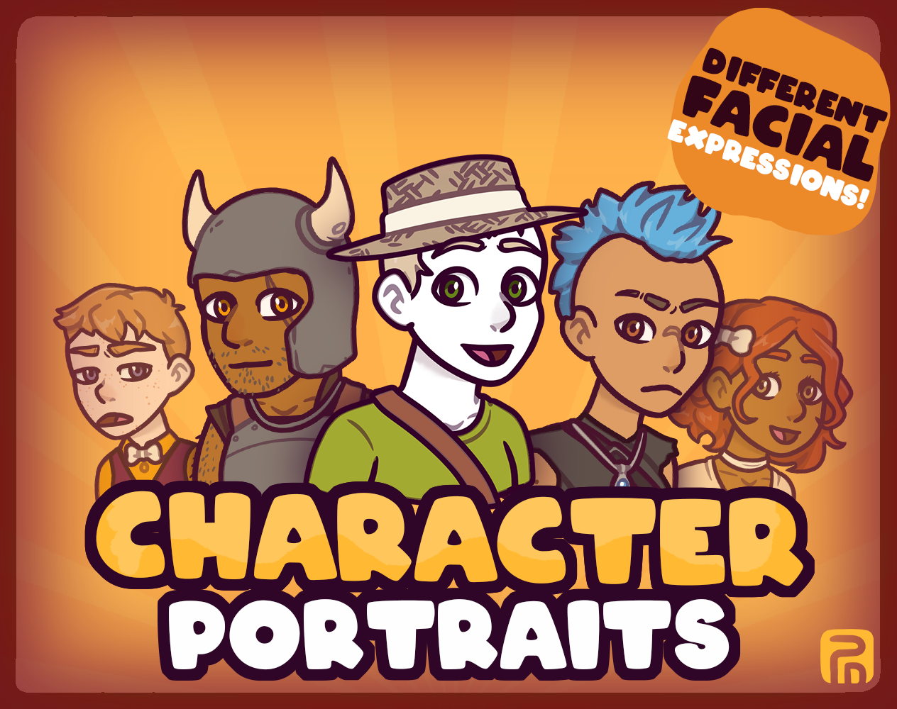Rpg Character Front View RPG Character Portraits by Penzilla