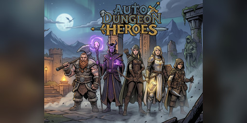 Cover image for Auto Dungeon Heroes