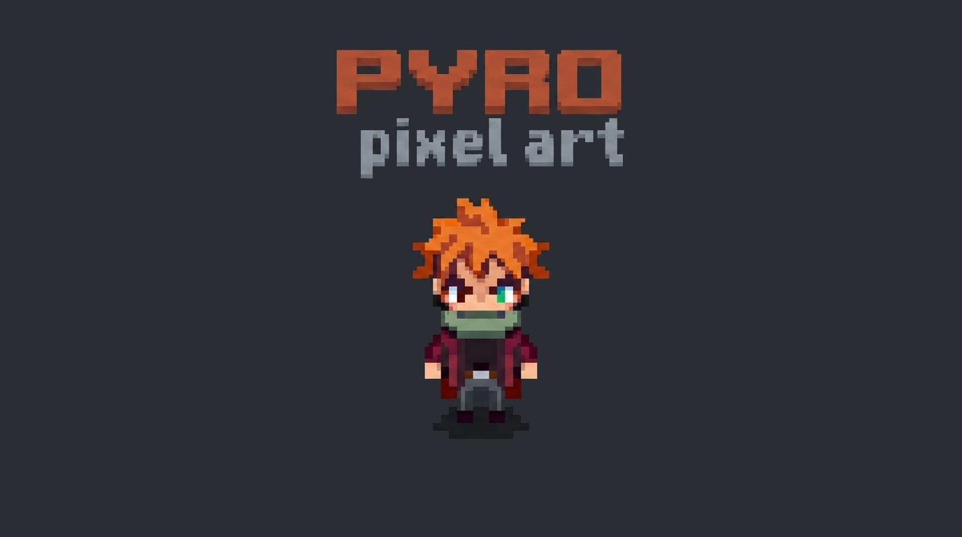 Pyro - pixel art by CappaZ