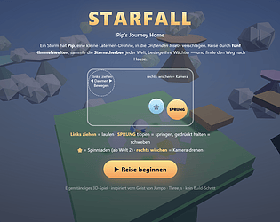 STARFALL: Pip's Journey Home [Free] [Platformer]