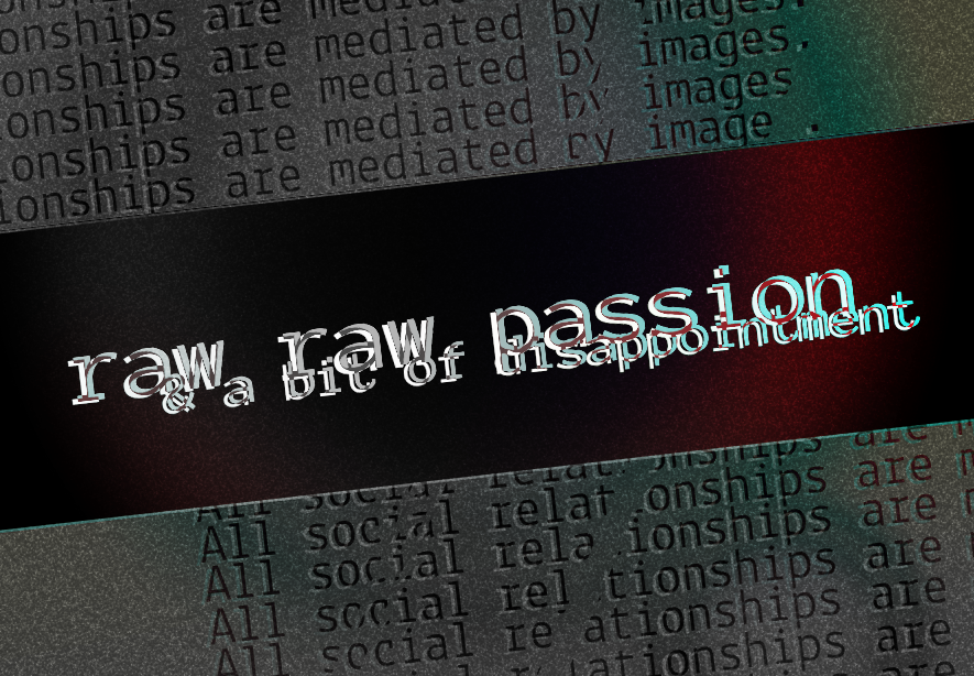 Cover image for raw raw passion
