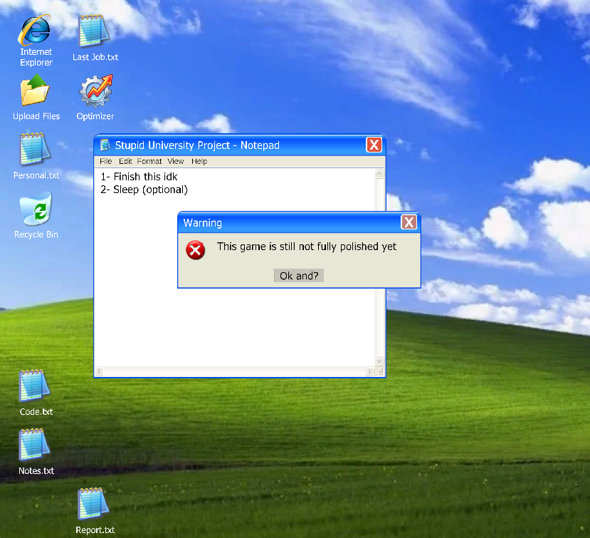 Untitled Windows Horror Game