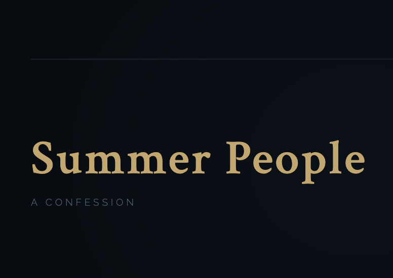 Summer People
