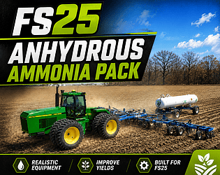 Anhydrous Ammonia Pack FS25 [Free] [Simulation]