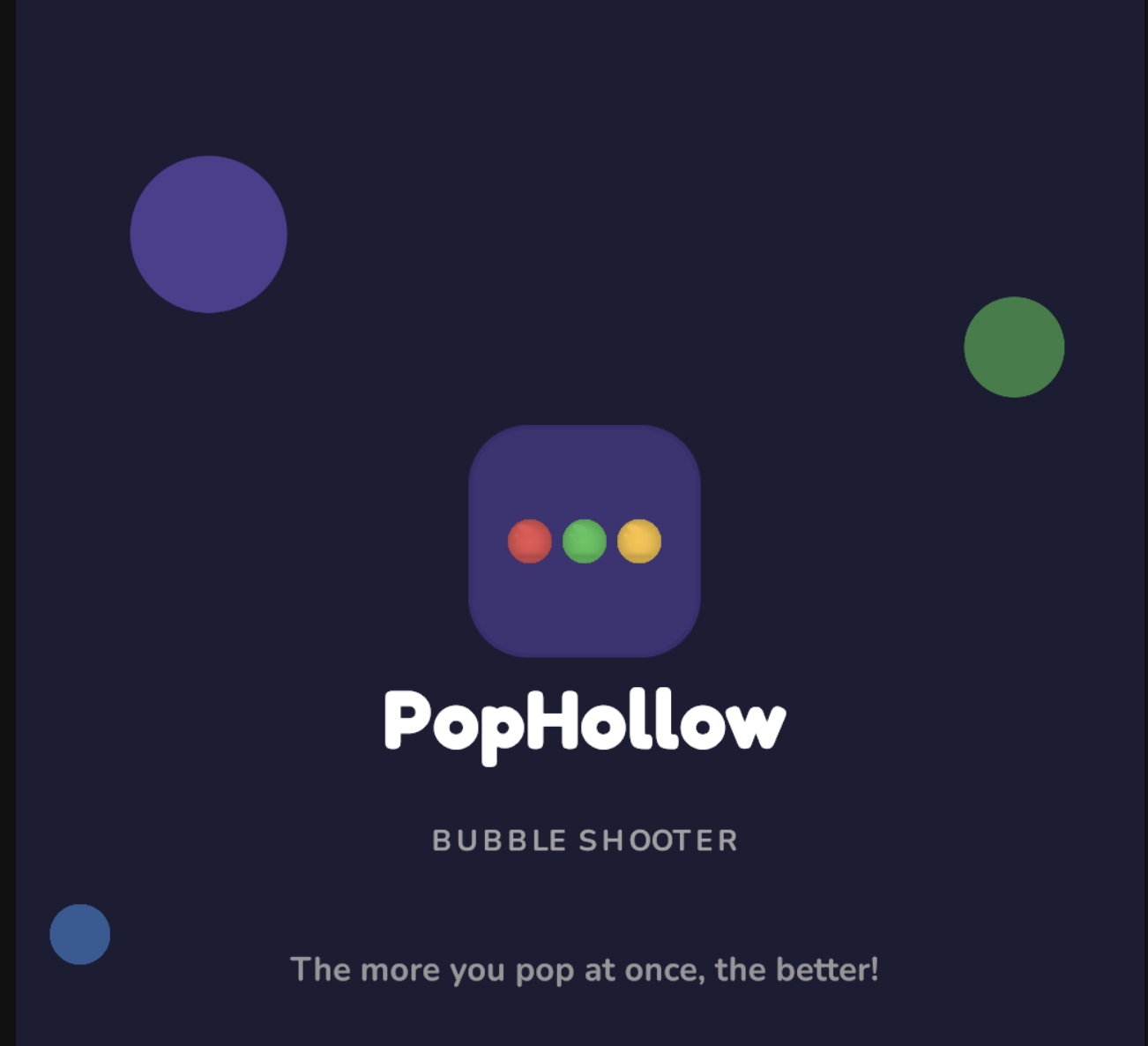 PopHollow Early Demo