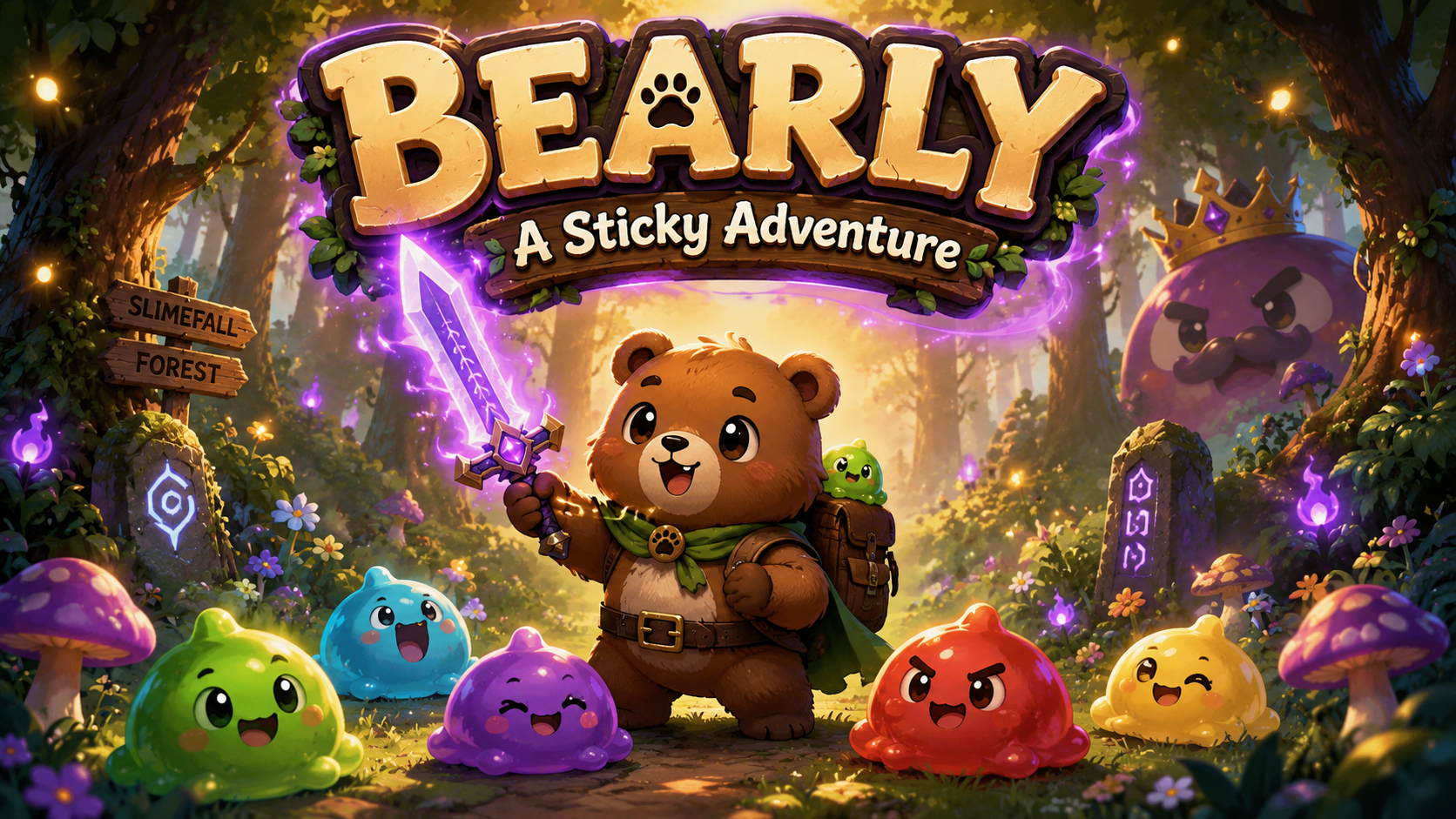 Bearly™: A Sticky Adventure
