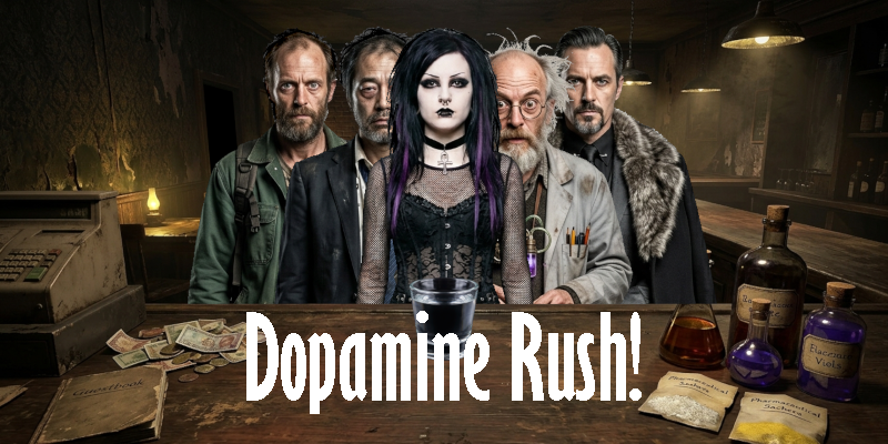 Dopamine Rush!: "Legal" Drug Cooking Simulator