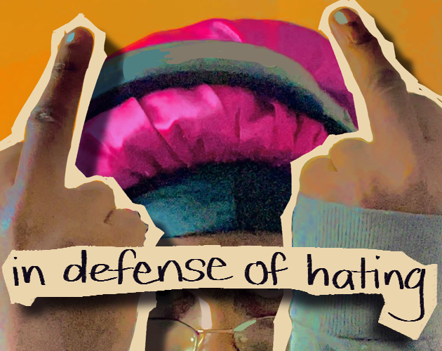 Cover image for in defense of hating