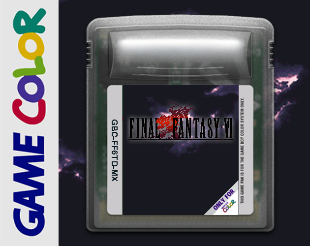 FF6 Battle System Test on GameBoy Color