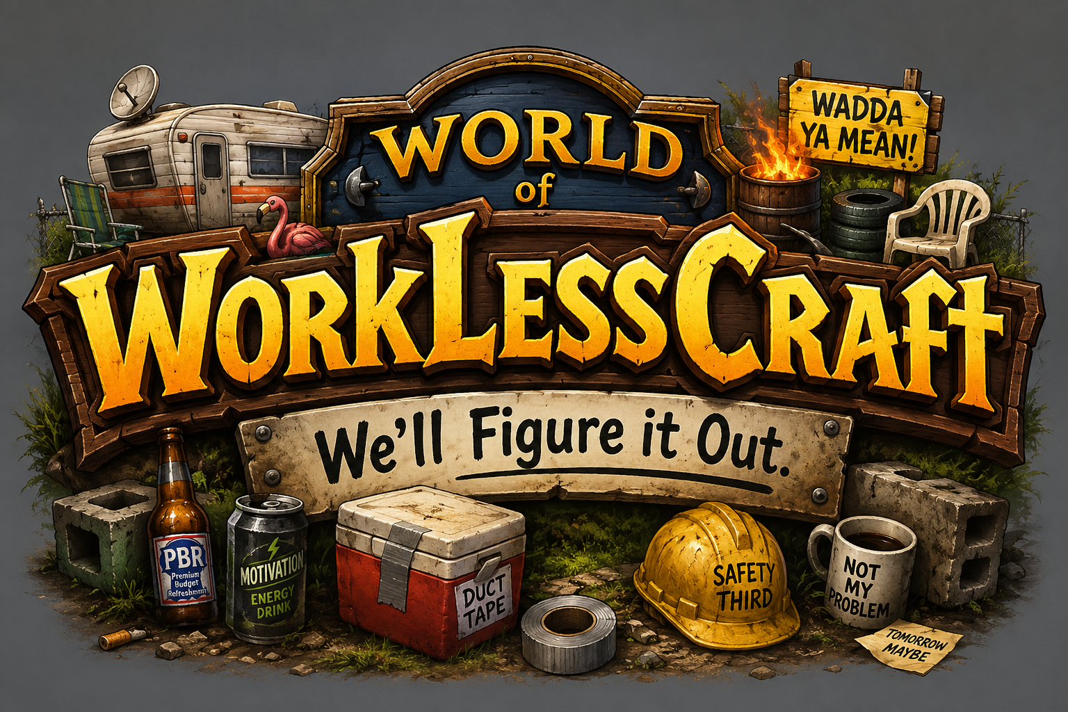 World of WorkLessCraft