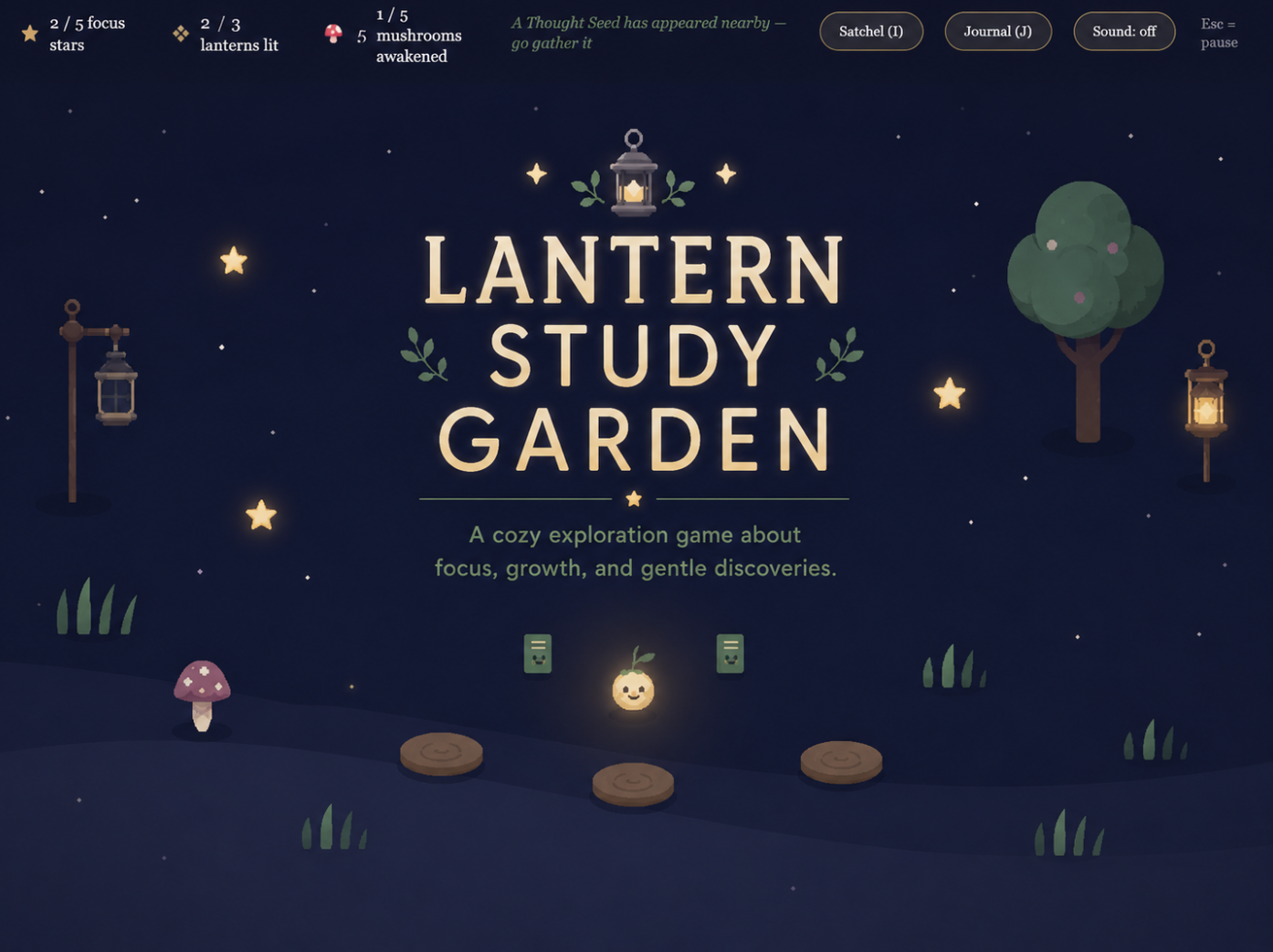 Cover image for Lantern Study Garden
